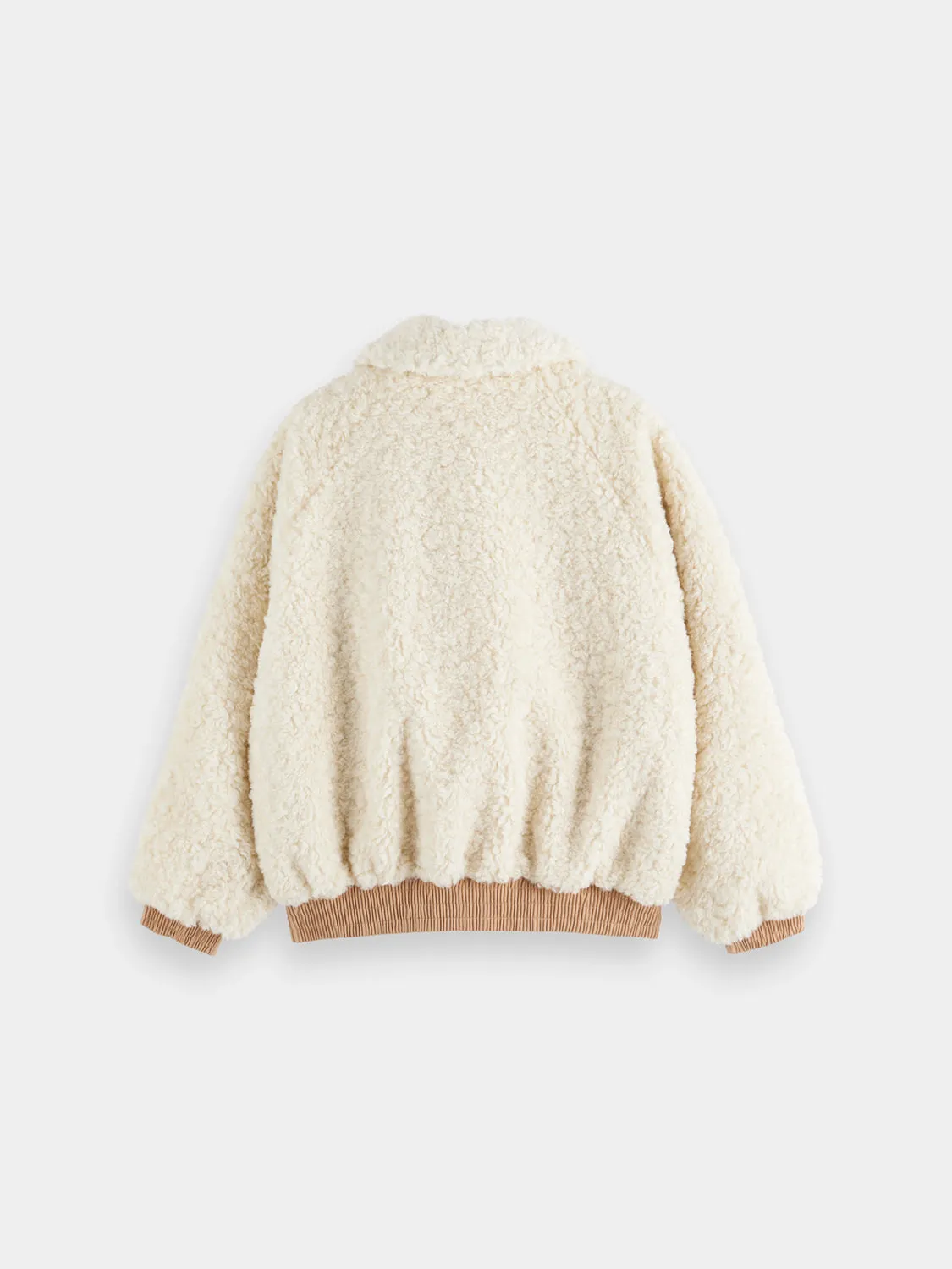 Teddy bomber jacket sold by Scotch and Soda product image thumbnail 2