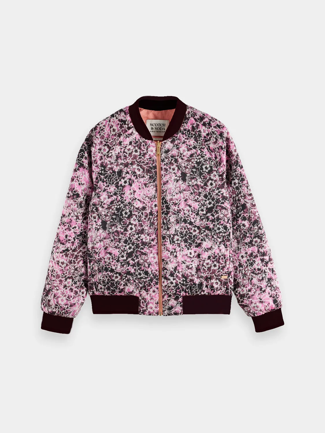 Reversible bomber jacket sold by Scotch and Soda