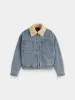 Sherpa collar denim jacket sold by Scotch and Soda