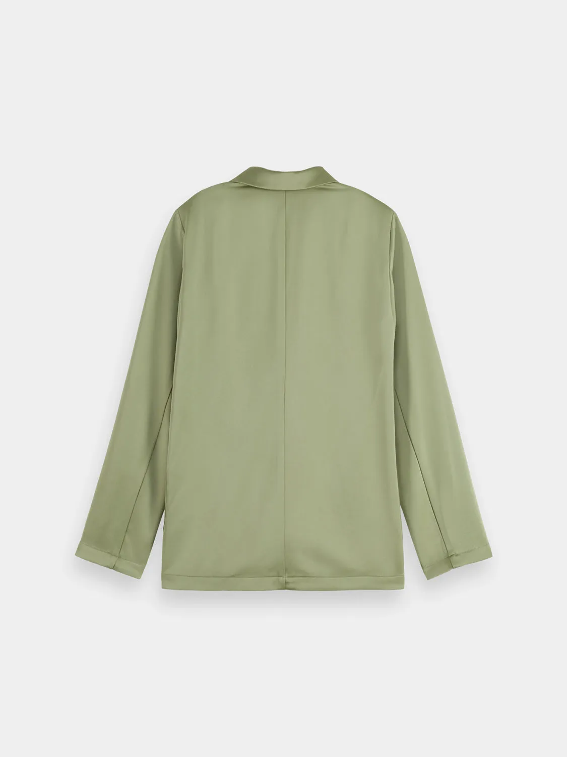 Single-breasted satin blazer sold by Scotch & Soda product image thumbnail 2