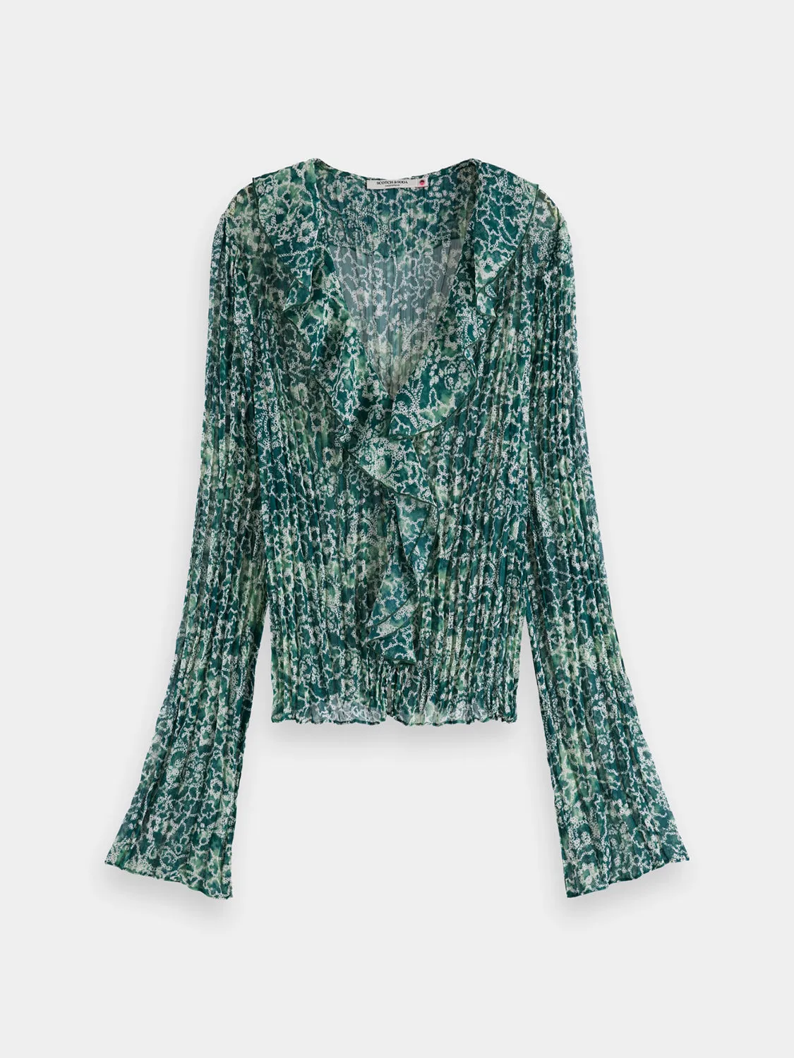 Ruffled top sold by Scotch & Soda