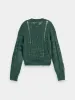 Cable stitch cropped pullover sold by Scotch and Soda
