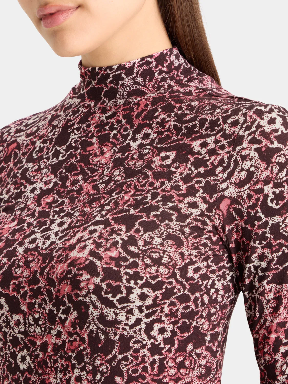 Printed mock neck sold by Scotch and Soda product image thumbnail 5
