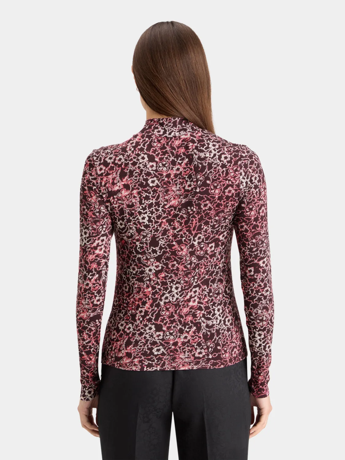 Printed mock neck sold by Scotch and Soda product image thumbnail 3