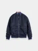 Oversized satin bomber jacket sold by Scotch and Soda