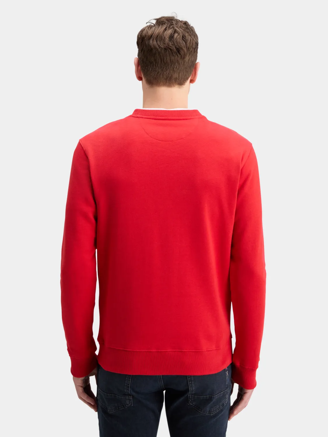 Logo badge sweatshirt sold by Scotch & Soda product image thumbnail 3