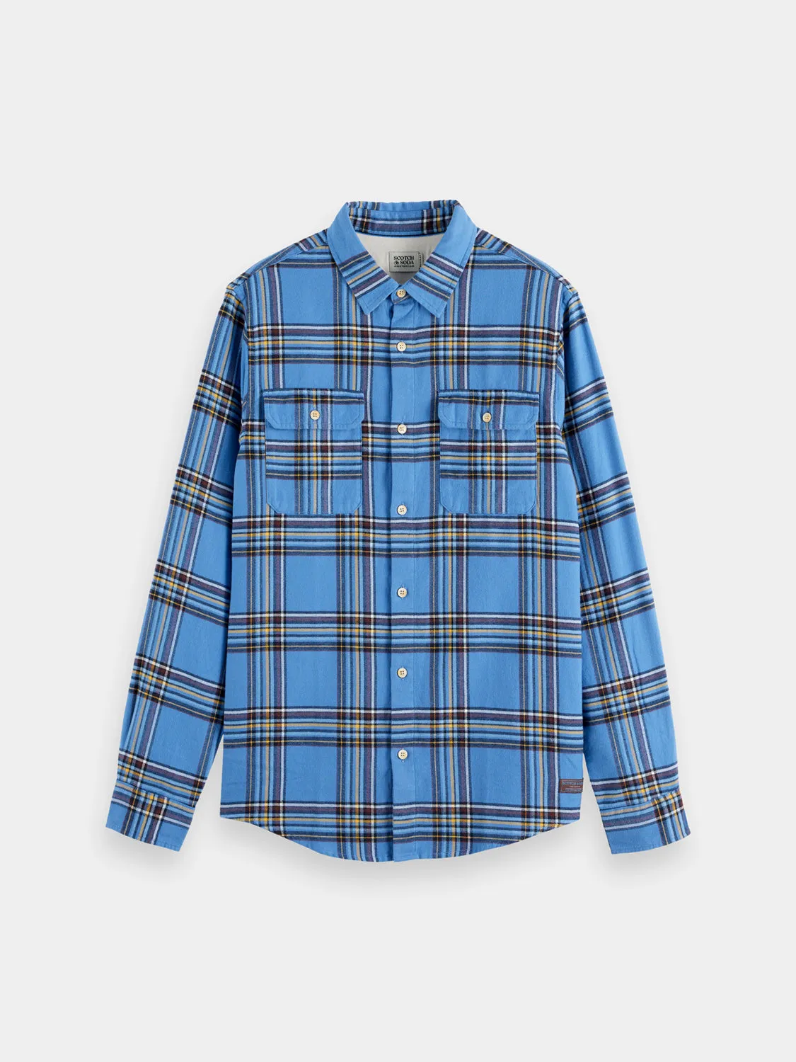 Flannel check shirt sold by Scotch & Soda