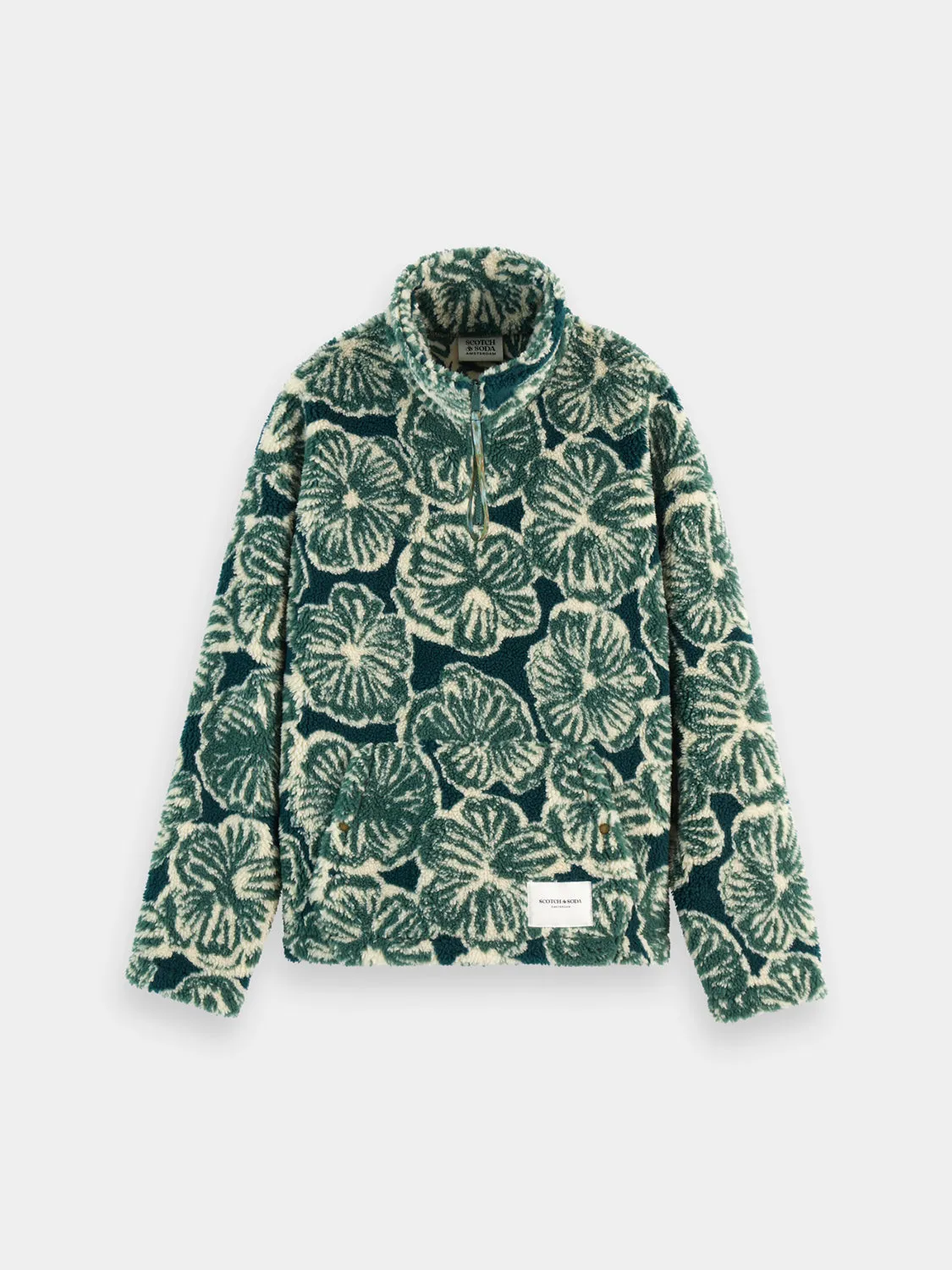 Polar fleece pullover sold by Scotch & Soda