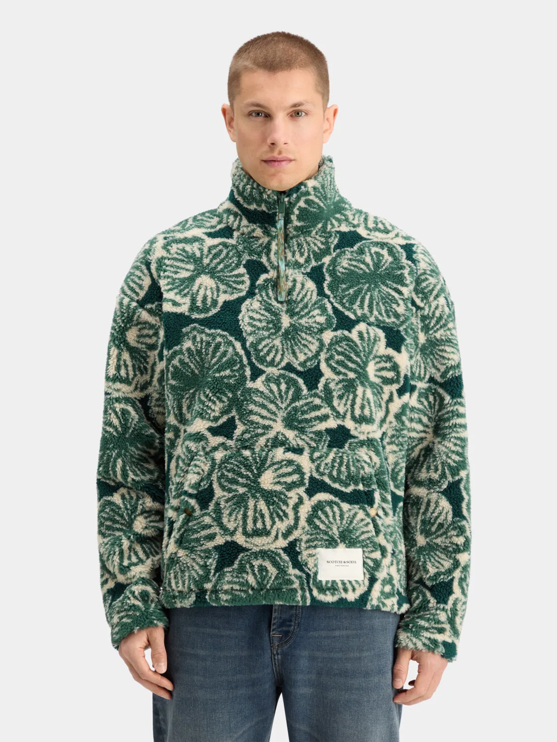 Polar fleece pullover sold by Scotch & Soda product image thumbnail 2