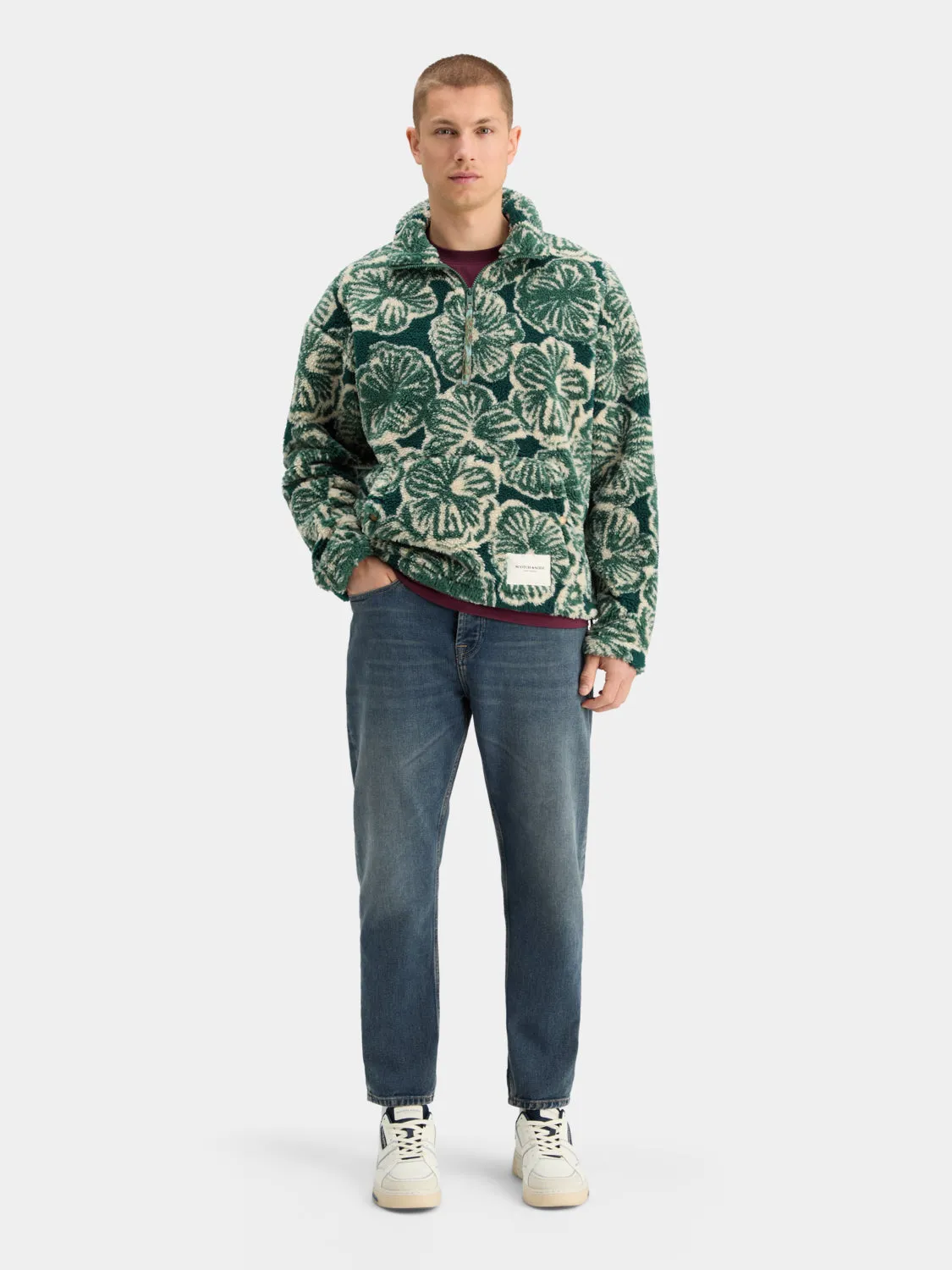 Polar fleece pullover sold by Scotch & Soda product image thumbnail 5