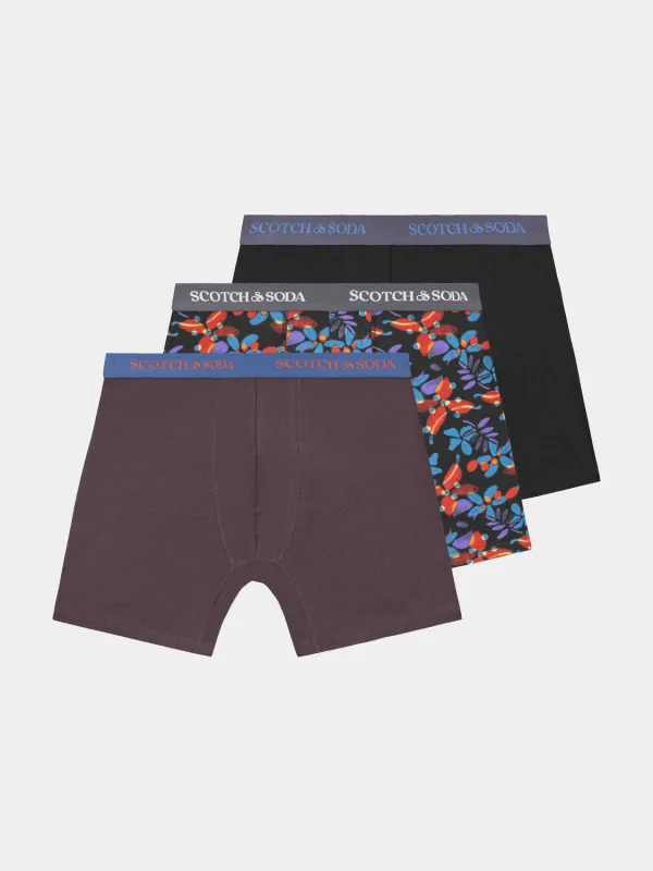 3-pack boxer briefs made by Scotch & Soda