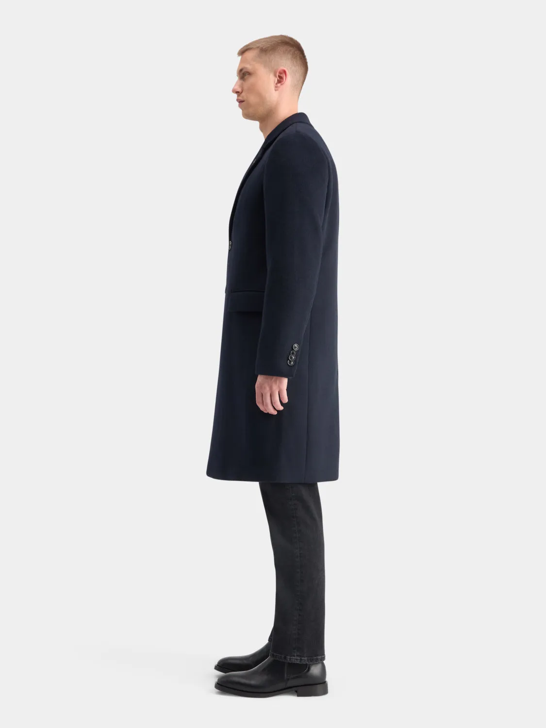 Classic wool overcoat sold by Scotch and Soda product image thumbnail 4