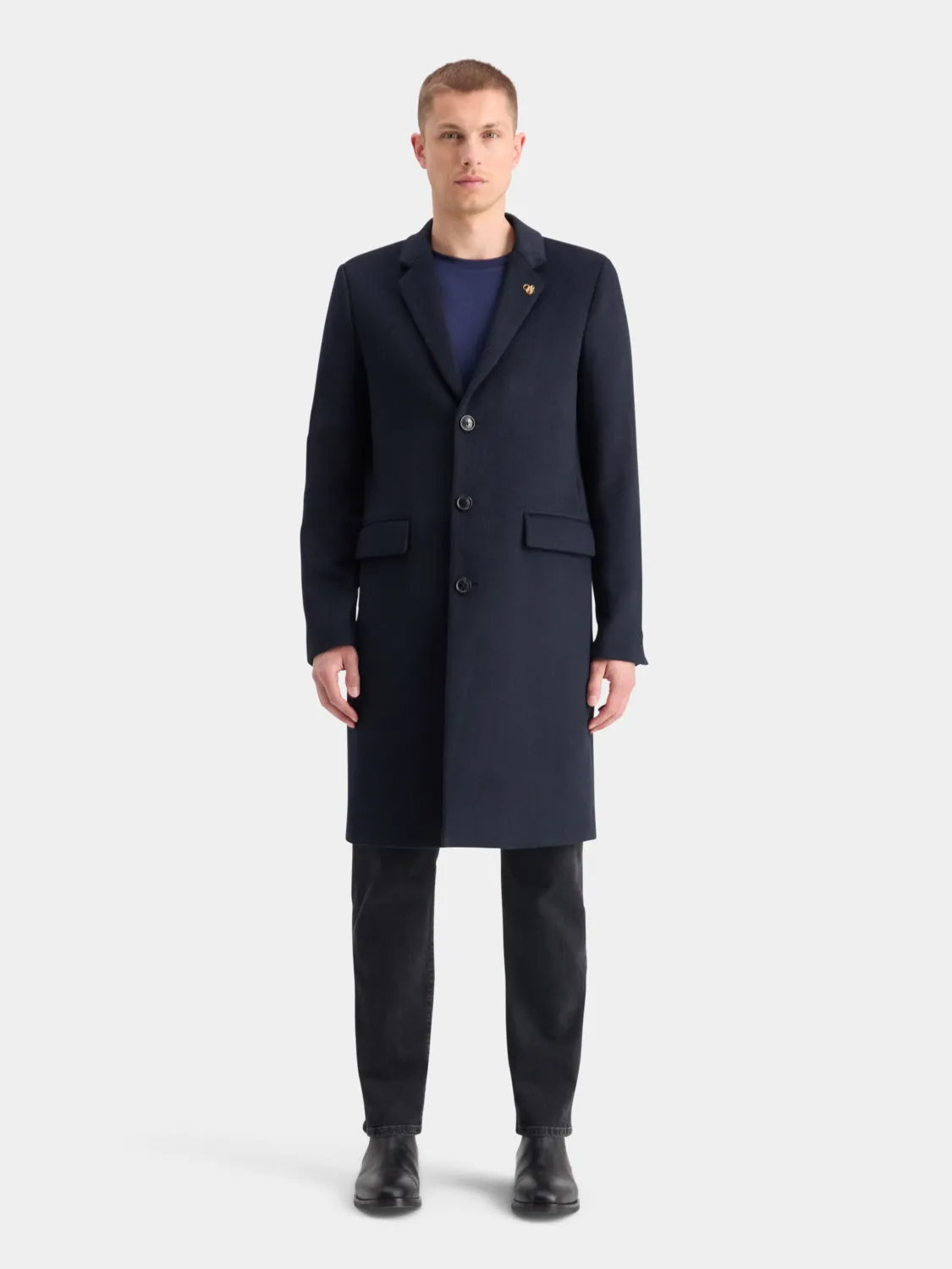 Classic wool overcoat sold by Scotch and Soda product image thumbnail 2