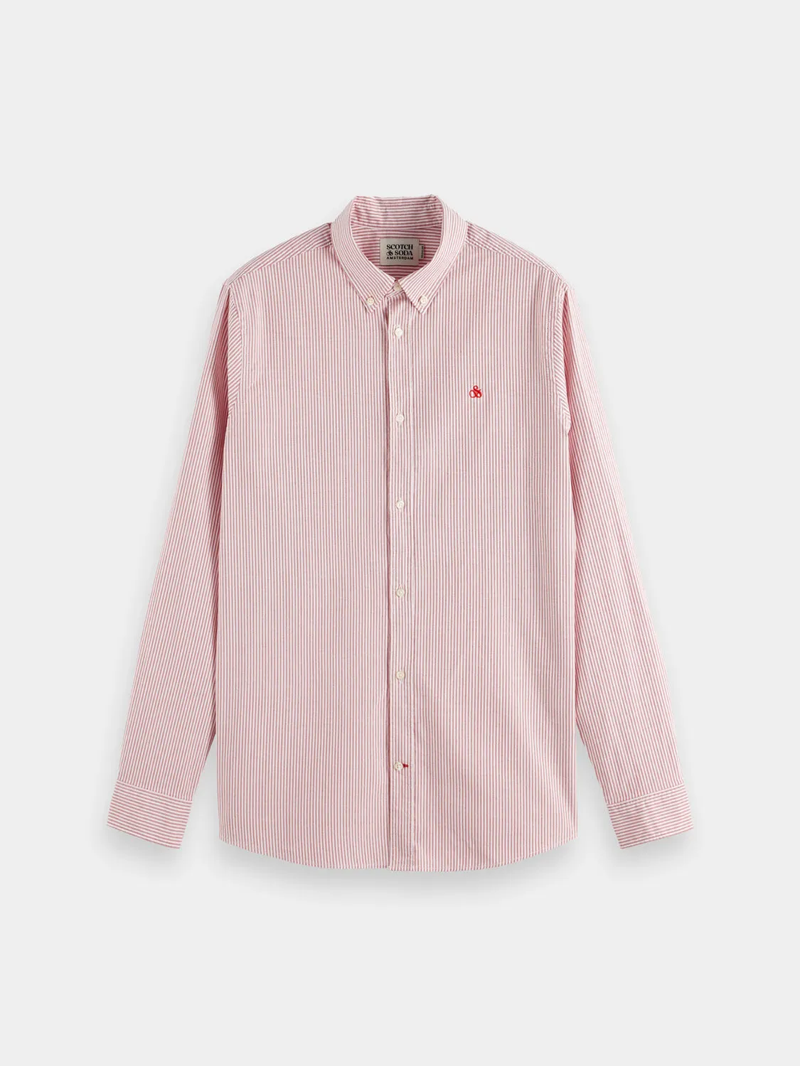 Striped Oxford shirt sold by Scotch and Soda