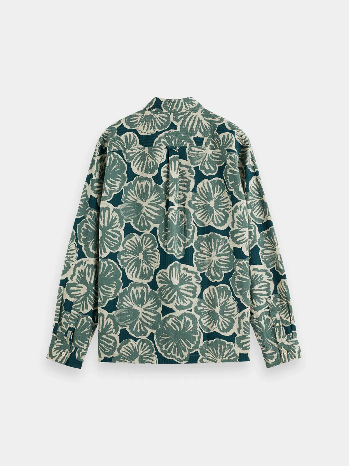 Seersucker printed shirt sold by Scotch & Soda product image thumbnail 2
