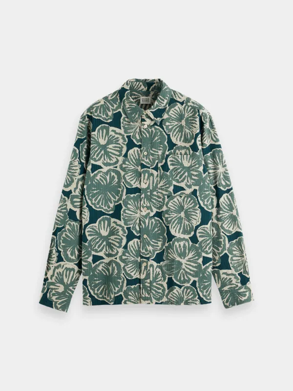 Seersucker printed shirt sold by Scotch and Soda