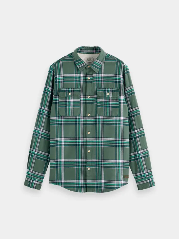 Flannel check shirt sold by Scotch and Soda