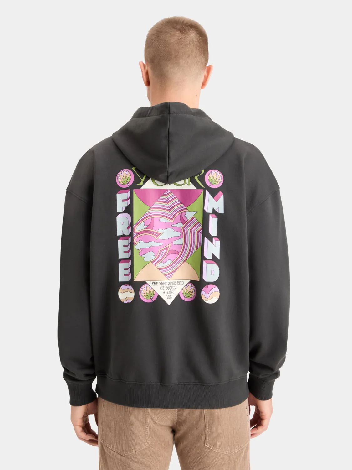 Printed hoodie sold by Scotch and Soda product image thumbnail 3