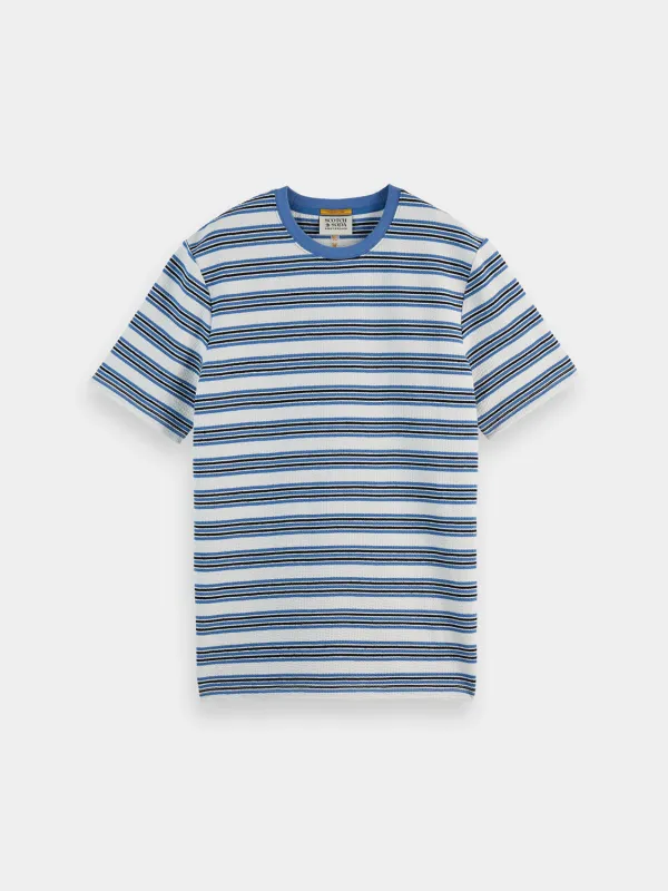 Striped yarn-dyed t-shirt sold by Scotch and Soda