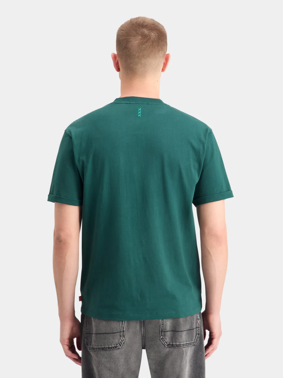 Embroidered pocket t-shirt sold by Scotch & Soda product image thumbnail 3