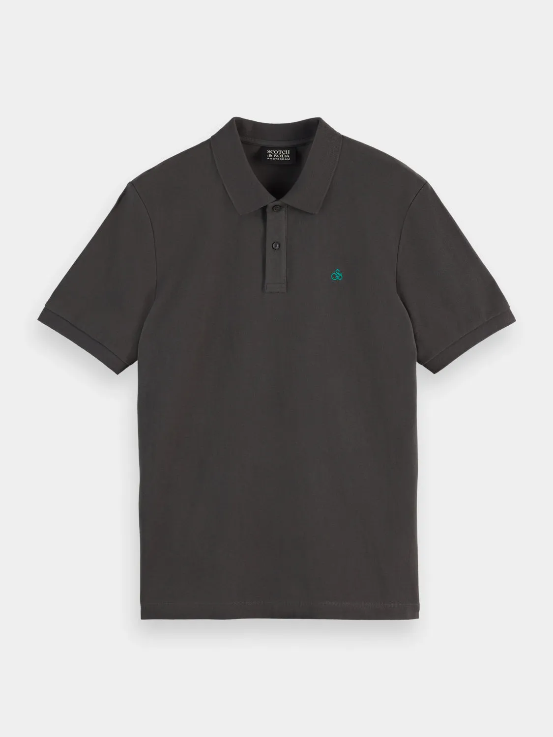 Logo pique polo sold by Scotch and Soda