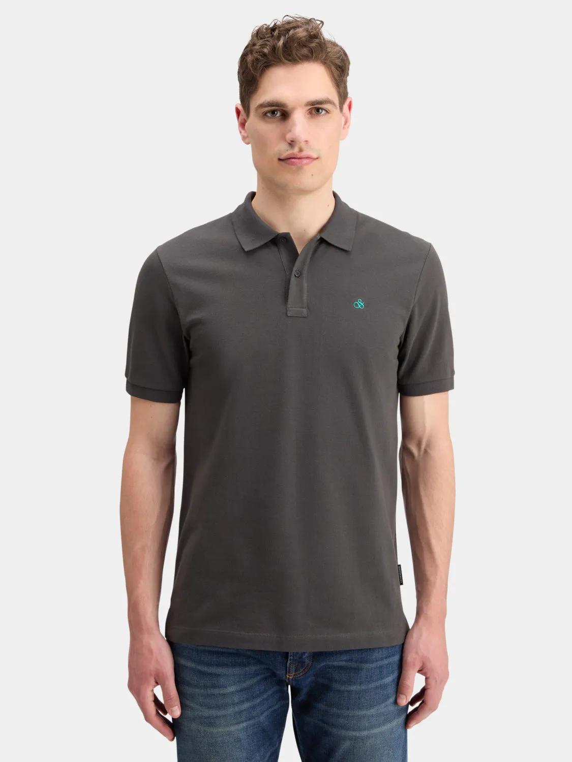 Logo pique polo sold by Scotch and Soda product image thumbnail 2