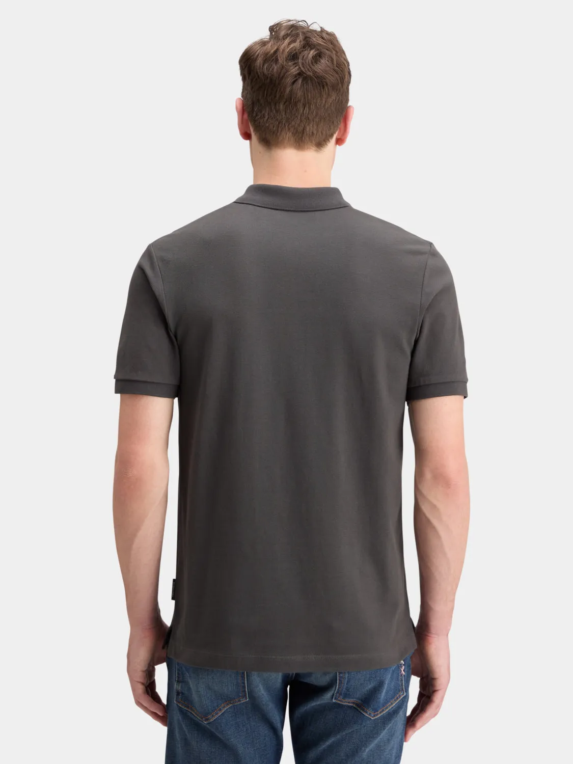 Logo pique polo sold by Scotch and Soda product image thumbnail 3