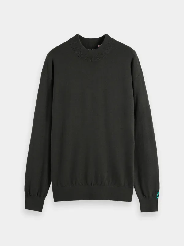 Mock neck pullover made by Scotch & Soda