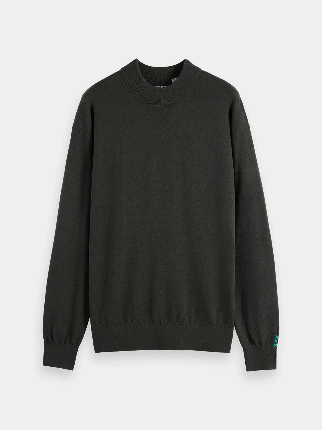 Mock neck pullover sold by Scotch & Soda