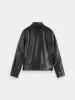 Leather trucker jacket sold by Scotch and Soda