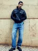 Leather trucker jacket sold by Scotch and Soda