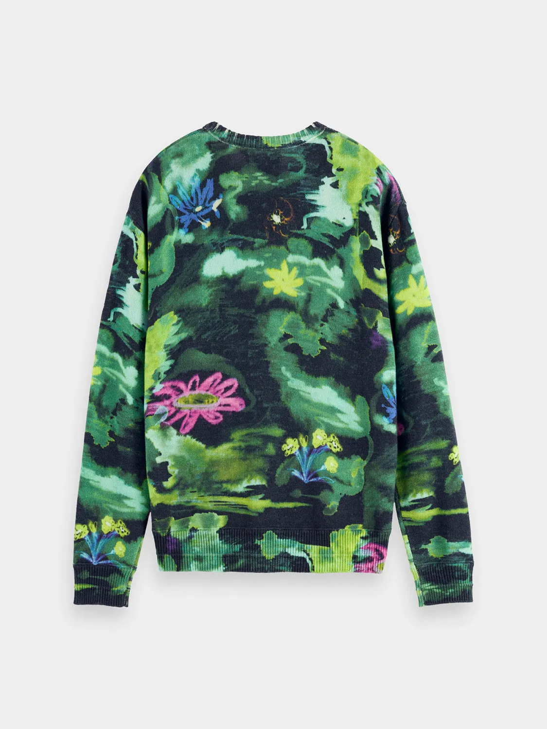 Floral jacquard pullover sold by Scotch and Soda product image thumbnail 2
