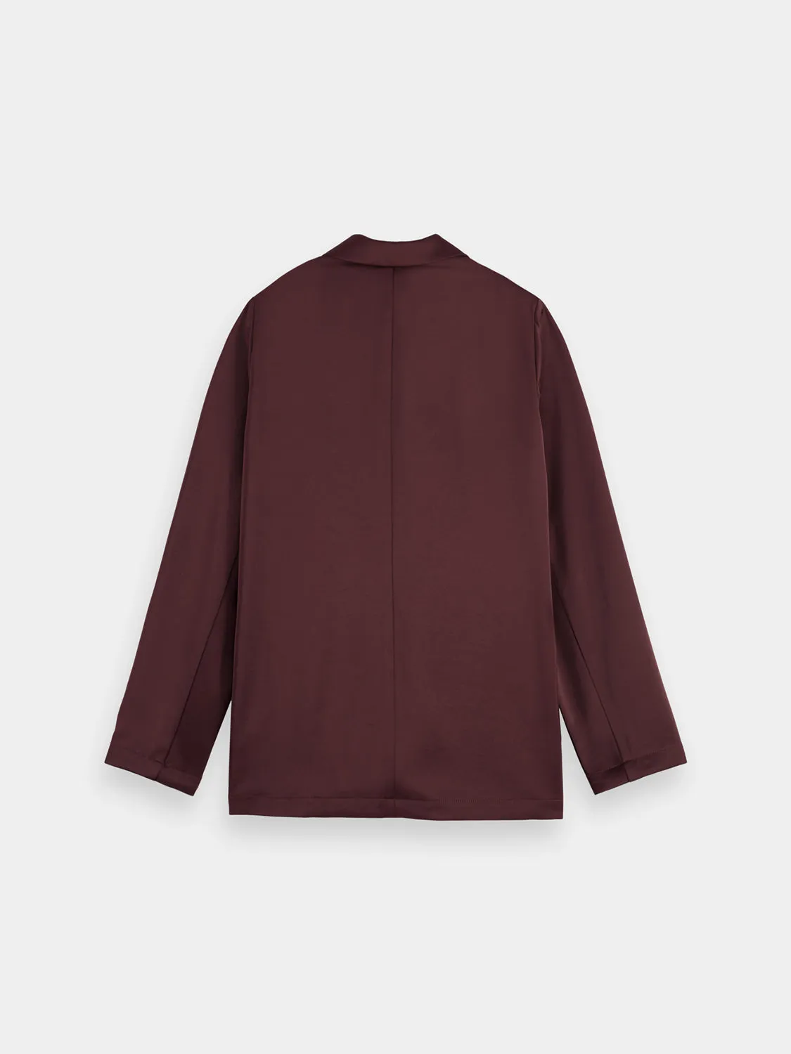 Single-breasted satin blazer sold by Scotch and Soda product image thumbnail 2