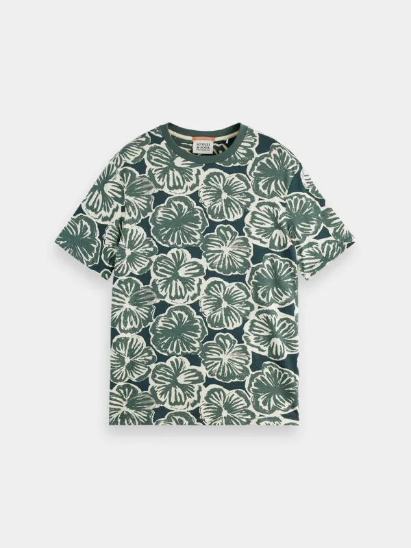 Flower printed t-shirt sold by Scotch and Soda