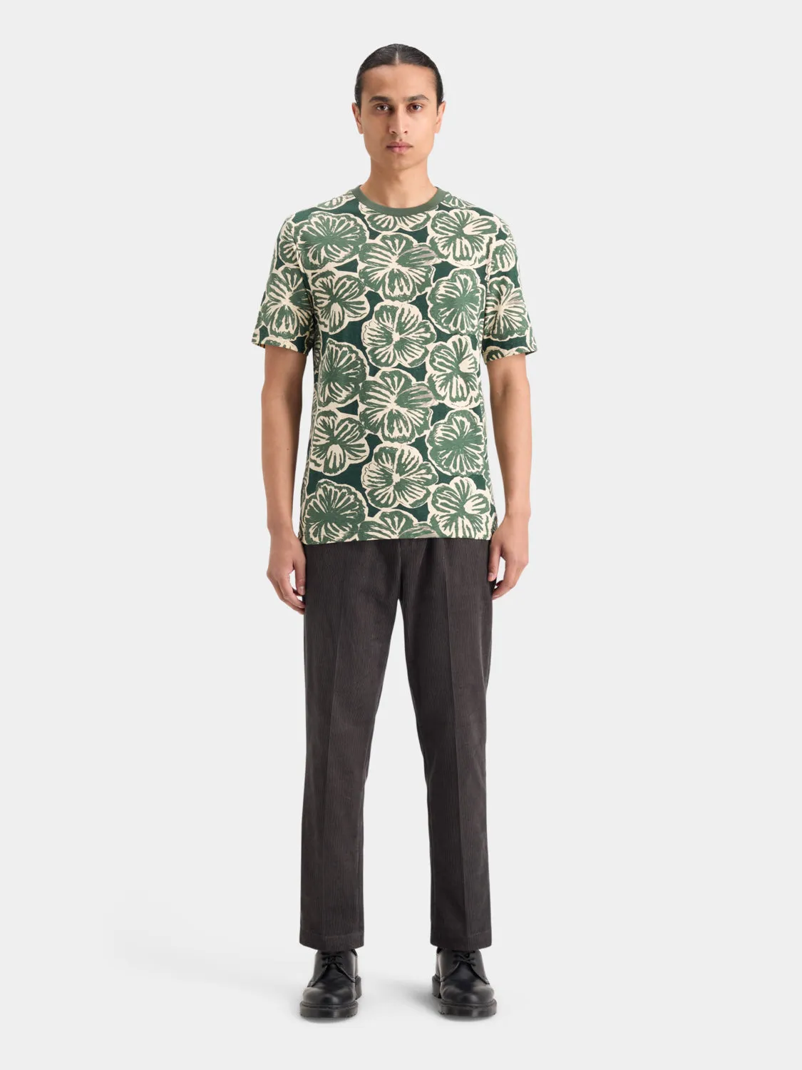 Flower printed t-shirt sold by Scotch & Soda product image thumbnail 4