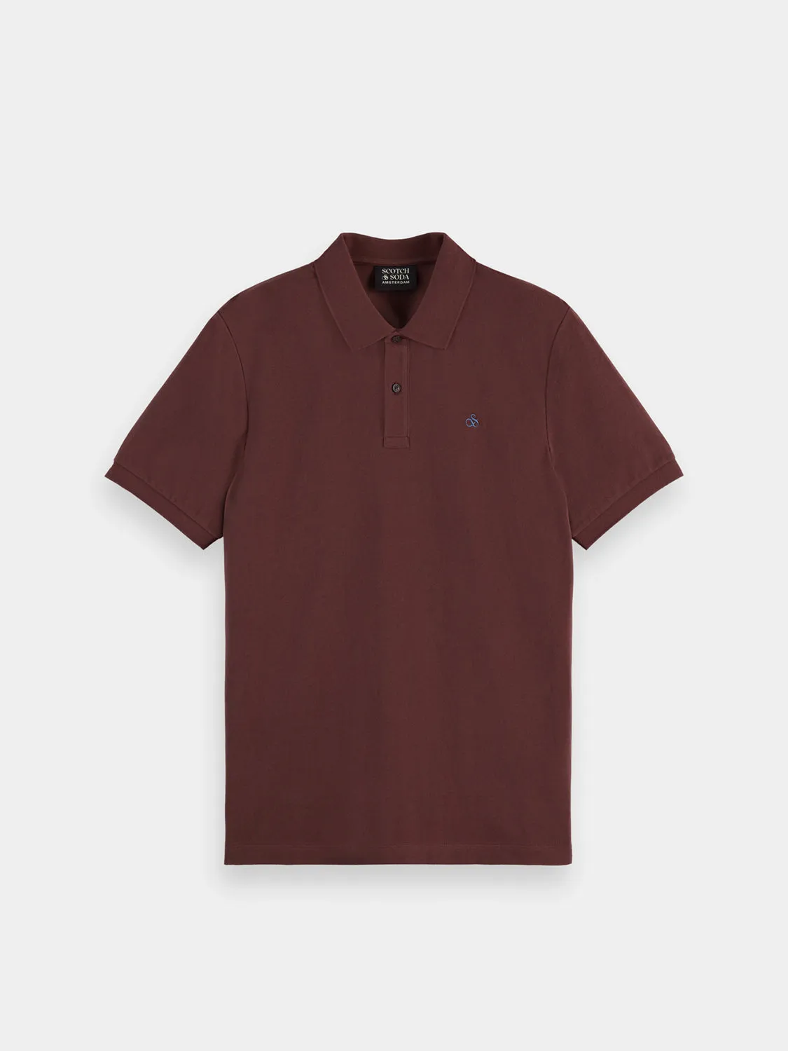 Logo pique polo sold by Scotch & Soda