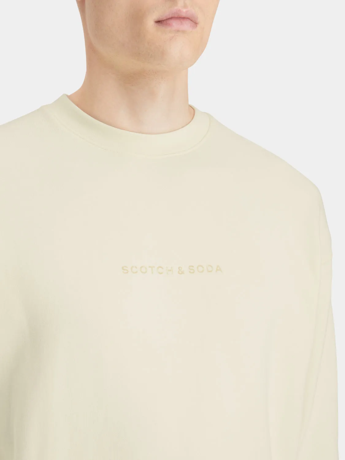 Logo sweatshirt sold by Scotch and Soda product image thumbnail 5