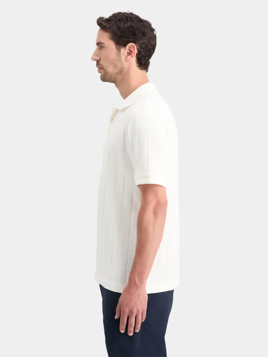 Rib knit polo sold by Scotch and Soda product image thumbnail 4