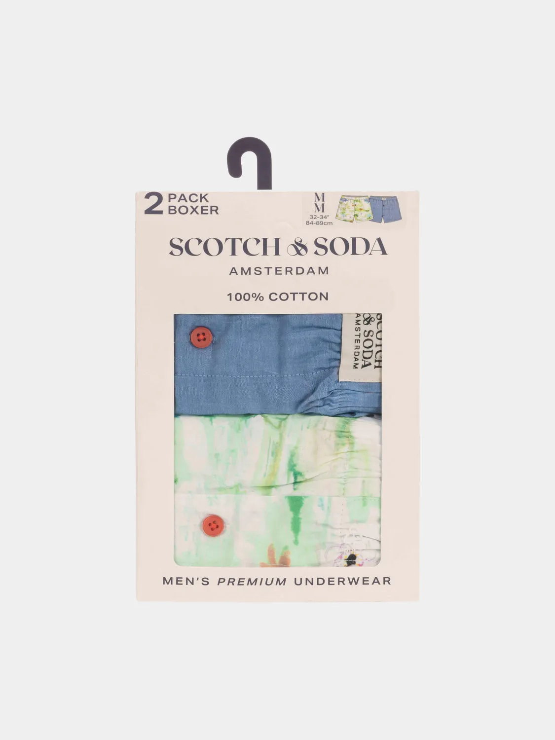2-pack cotton boxers sold by Scotch and Soda product image thumbnail 2