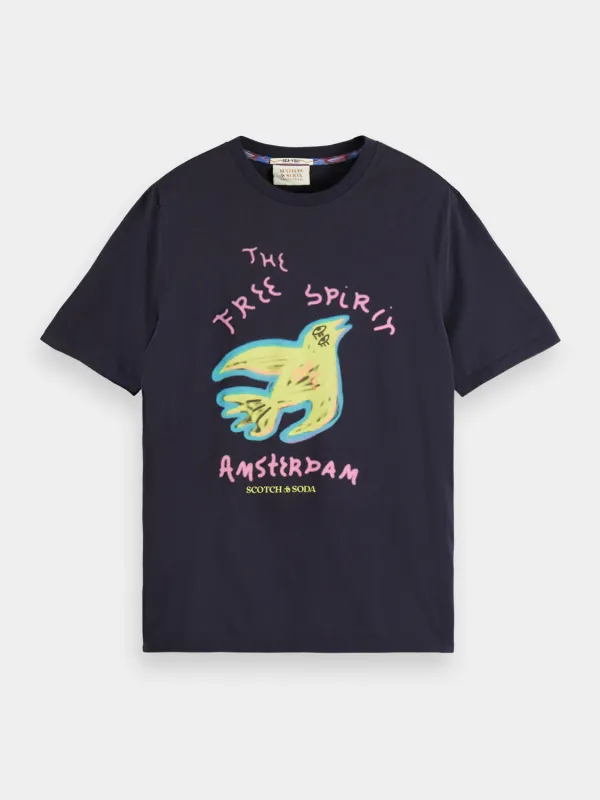 Artwork t-shirt sold by Scotch and Soda