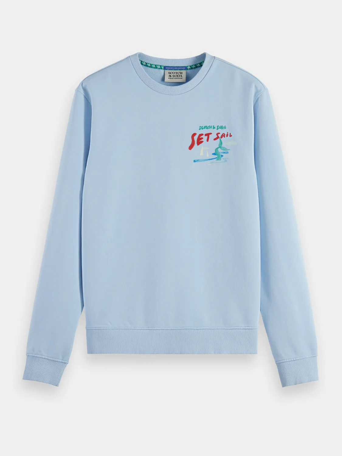 Graphic sweatshirt sold by Scotch and Soda