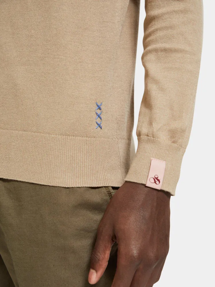 Linen blend pullover sold by Scotch and Soda product image thumbnail 4