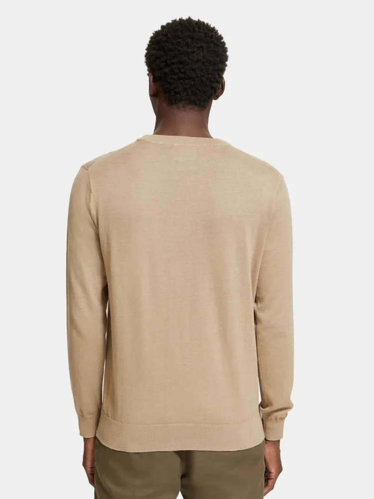 Linen blend pullover sold by Scotch and Soda product image thumbnail 3