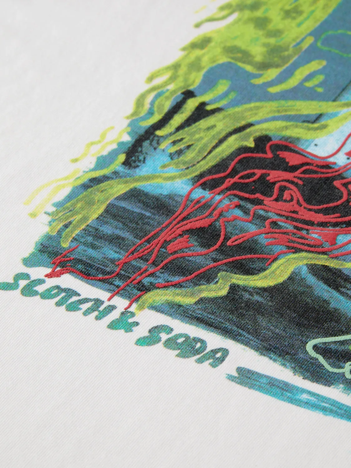 Artwork t-shirt sold by Scotch and Soda product image thumbnail 3