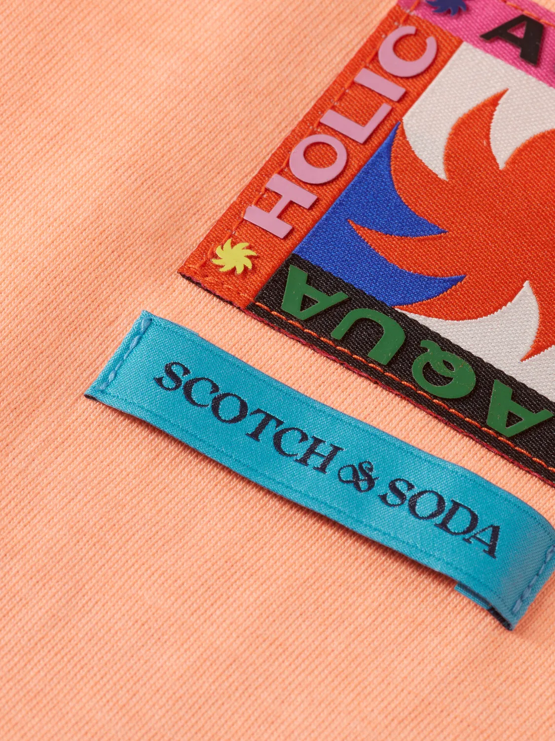 Two colour sprayed t-shirt sold by Scotch & Soda product image thumbnail 3