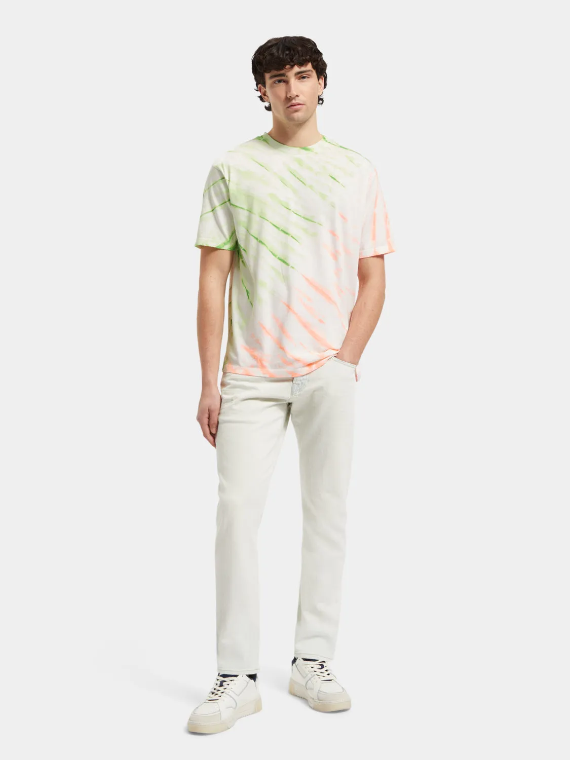 Tie-dyed t-shirt sold by Scotch & Soda product image thumbnail 4