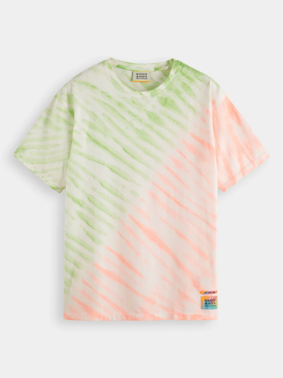 Tie-dyed t-shirt sold by Scotch & Soda product image thumbnail 2