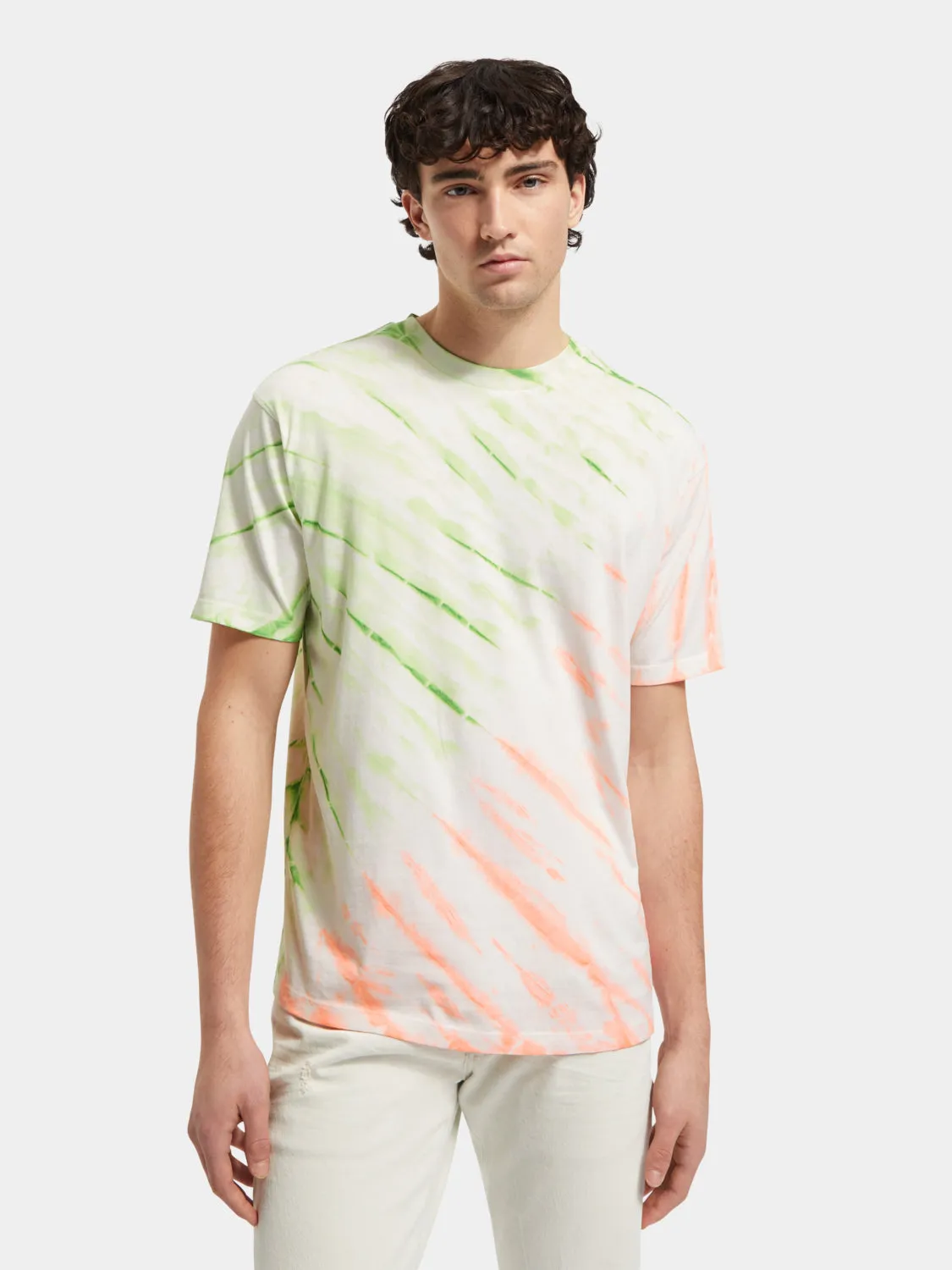 Tie-dyed t-shirt sold by Scotch & Soda