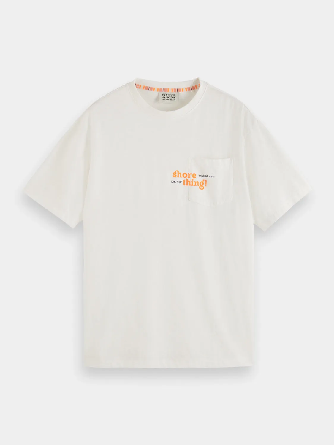 Artwork pocket t-shirt sold by Scotch and Soda product image thumbnail 2