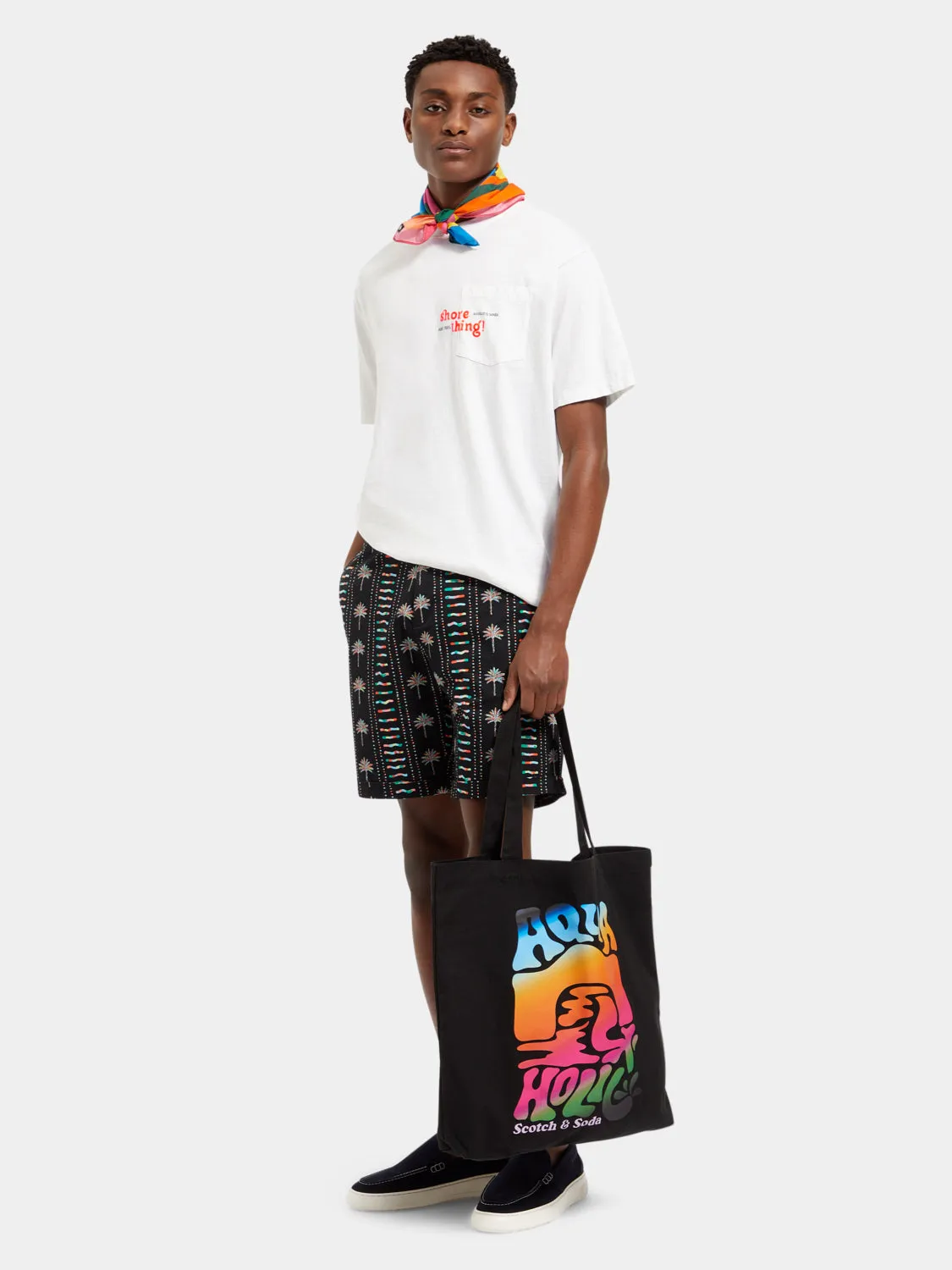 Artwork pocket t-shirt sold by Scotch and Soda product image thumbnail 4